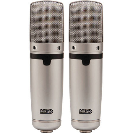Miktek C7 Large Diaphragm Multi-Pattern Condenser Microphone Matched Pair