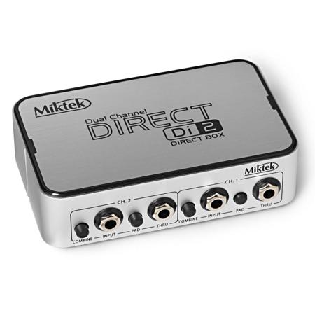Miktek DI-2 2-Channel Active Direct Box