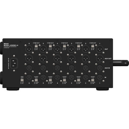 midas L6 500モジュール電源 Midas 500 Series LEGEND L6 Chassis with Rackmount Kit for 6