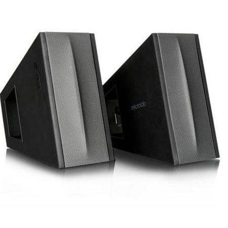 Microlab FC10 Triangle DSP Speaker, Black