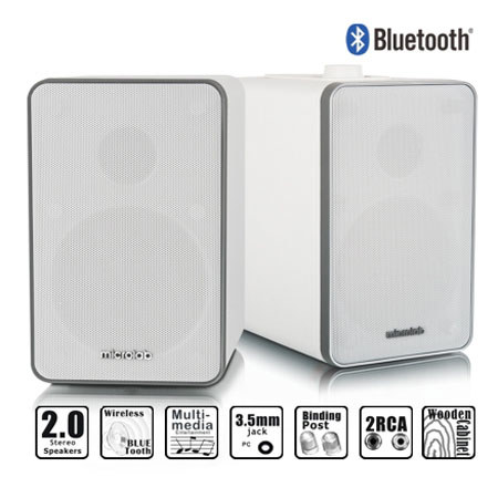 Microlab H21 Bluetooth Wireless Speaker, White
