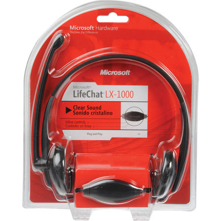 Microsoft LifeChat LX-1000 Binaural Headset