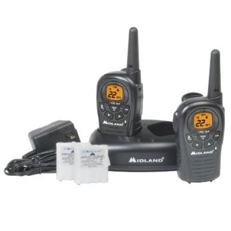 Midland LXT380VP3 22-Channel 24 Mile 2-Way GMRS Radios