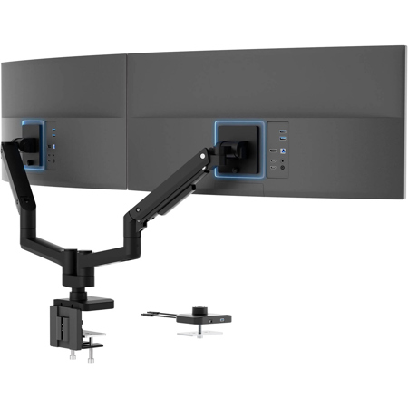 Mount-It! MI-12003 Heavy-Duty Dual Monitor Mount with Gas Spring Arms for 17-35" Monitors