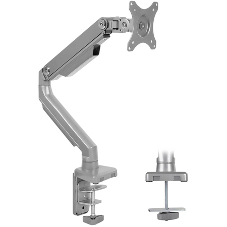 Mount-It! MI-2761 Single Monitor Mount for 15-32" Monitors, Silver