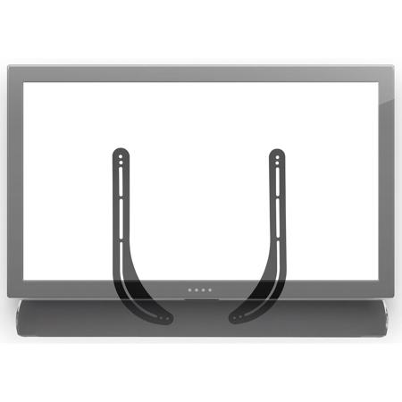Mount-It! Universal Soundbar TV Mount Bracket, Black