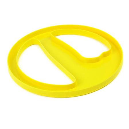 Minelab 8" Slim Sovereign or Excalibur BBS Skidplate for 8" Double D Coil,Yellow