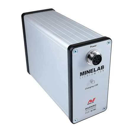 Minelab 7.4V 68Wh Rechargeable Li-Ion Battery for GPX Series Metal Detectors