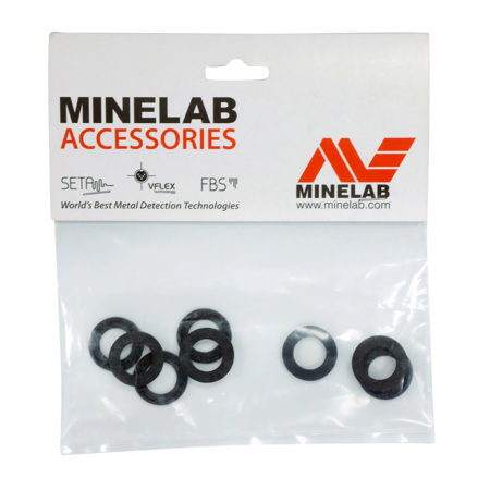 Minelab Replacement Rubber 390mm Washer for GPZ 7000 Metal Detector, 8-Pack