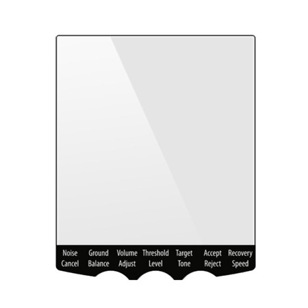 Minelab Czech Language Screen Protector for EQUINOX Metal Detectors, 5-Pack
