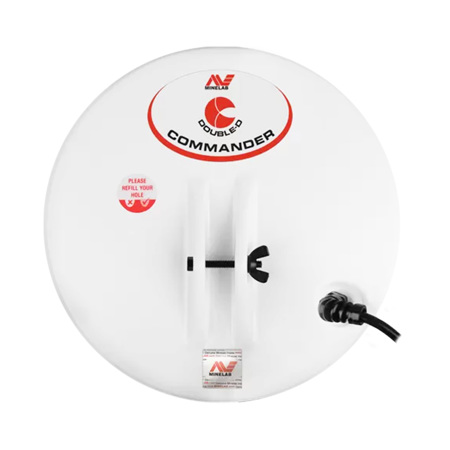 Minelab 11" Round Monoloop Commander Search Coil for GPX/SD/GP Metal Detectors