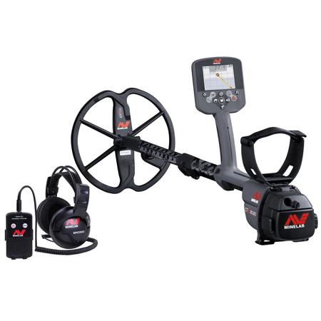Minelab CTX 3030 Waterproof All Terrain Metal Detector with Full Color LCD, 11" Double-D Smart Search Coil, 1.5kHz - 100kHz Operating Frequencies
