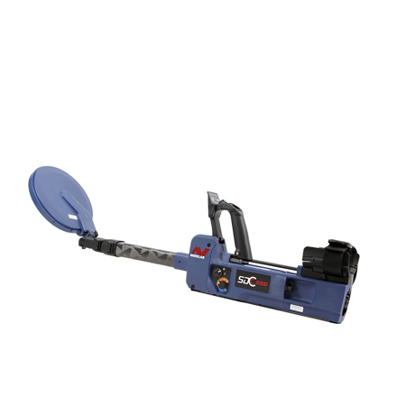 Minelab SDC 2300 Waterproof All Terrain Gold Metal Detector with 8" Monoloop Search Coil, Pulse Induction, MPF