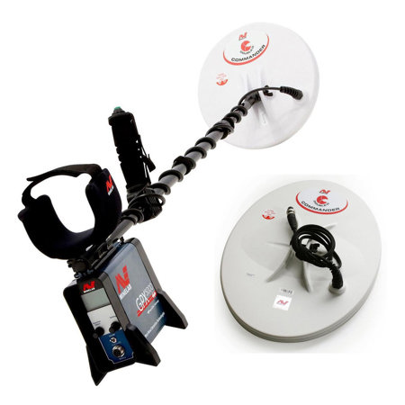 Minelab GPX 5000 Gold PI Detector 11"Round Double-D W/Minelab 15x12" Search Coil