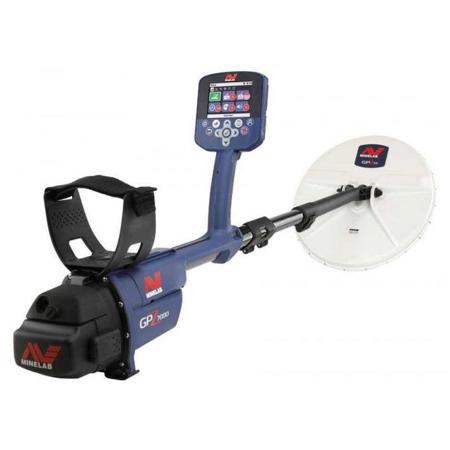 Minelab GPZ 7000 Gold Metal Detector with 14x13" Super-D Configuration Search Coil, Zero Voltage Transmission (ZVT) Frequency