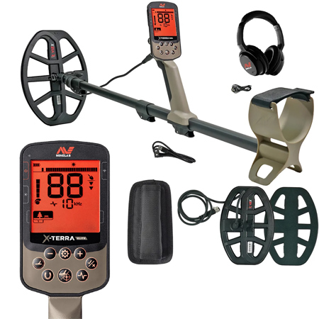 Minelab X-TERRA ELITE Waterproof Metal Detector Expedition Pack