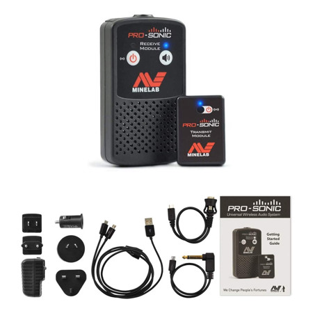 Minelab PRO-SONIC Wireless Metal Detector Audio System