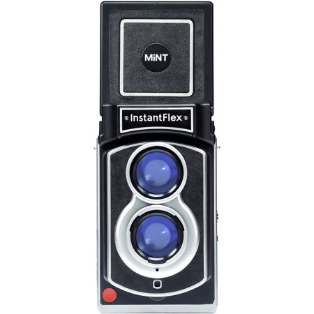 MiNT InstantFlex TL70 2.0 Instant Film Camera, Triplet 61mm f/5.6 Lens, 5x Brighter Fresnel Super Viewfinder, Built-In Flash (Uses Fuji Instax Mini Films)