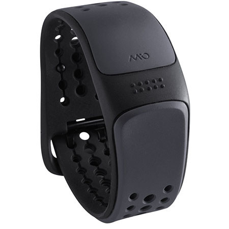 Mio Link Arctic Continuous Heart Rate Wrist Band, Large, Gray
