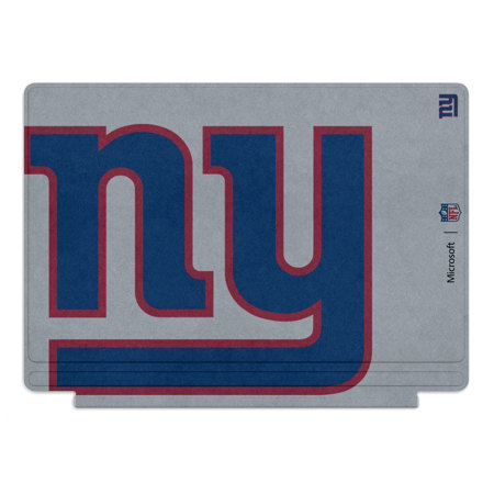 Microsoft NFL Type Cover for Surface Pro 3/4 Tablet, New York Giants
