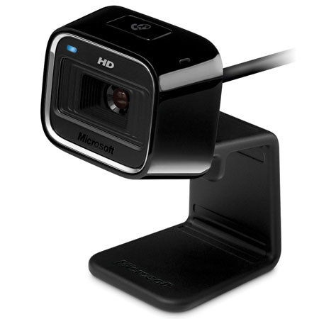 Microsoft LifeCam HD-5000 720p HD Webcam, Black