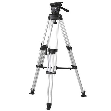 Miller 2-section Aluminum Tripod with Arrow 55 Fluid Head