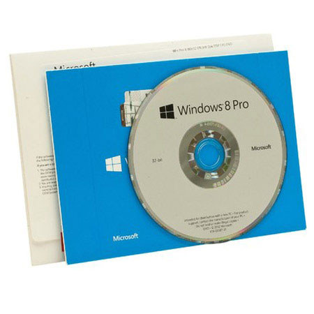 Microsoft Windows 8 Pro Operating System Software, 32-Bit, OEM DVD
