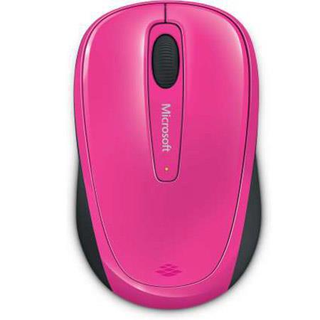 Microsoft Wireless Mobile Mouse 3500, USB2.0, Magenta Pink