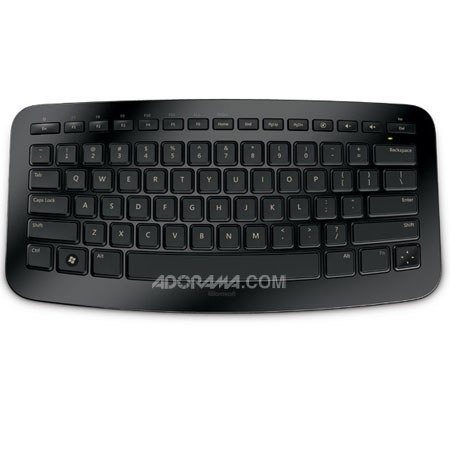 Microsoft J5D-00001 Arc USB Wireless Keyboard, Black