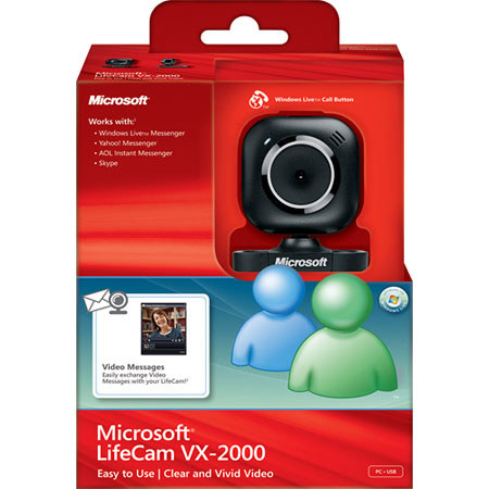 Microsoft Lifecam VX-2000 Webcam