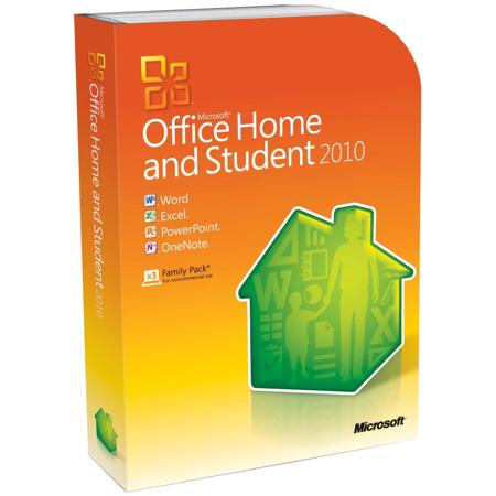 Microsoft 79G02144 Office 2010 Home and Student, WIN