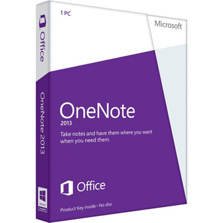 Microsoft OneNote 2013 32/64-bit Software, Product Key