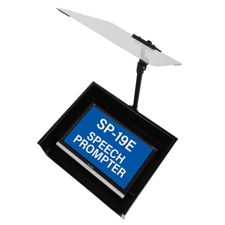 Mirror Image SP-19E 19" Podium Series Speech Prompter, Metal Housing