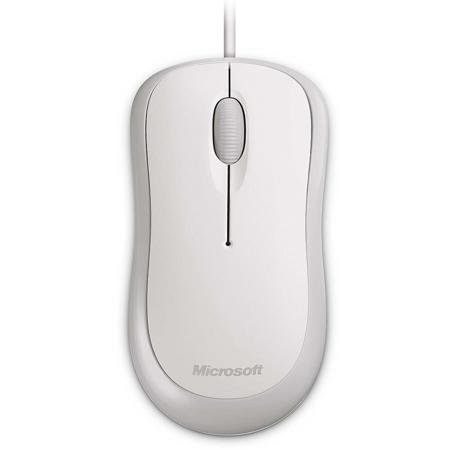 Microsoft Basic Optical USB Mouse, White