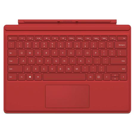 Microsoft Surface Pro 4 Type Cover, Red