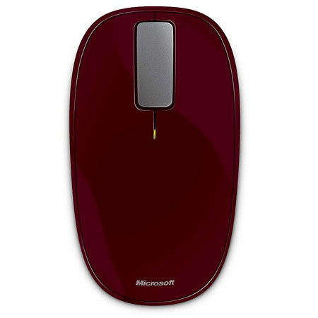 Microsoft Explorer BlueTrack Wireless Mouse,Sangria Red