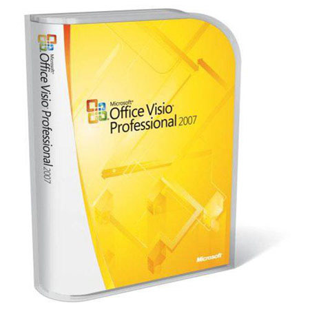 Microsoft Office Visio Professional 2007 Software f/Win
