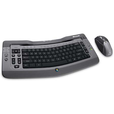 Microsoft Wrls Ent Dsktp 7000, Silver,USB I'face f/ Win