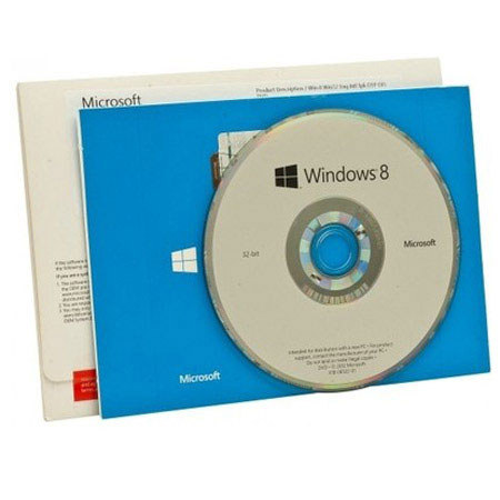 Microsoft Windows 8 Operating System Software, 32-Bit, OEM DVD