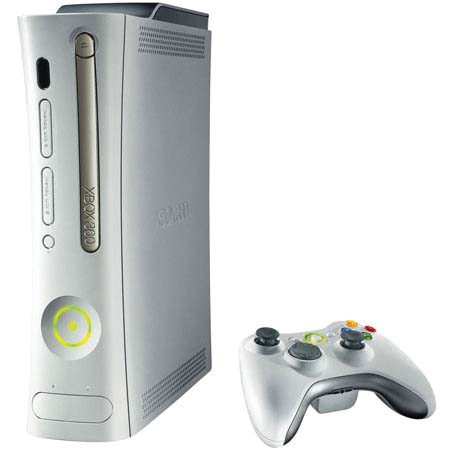 Microsoft Xbox 360 Video Game Arcade Bundle w/5 Game