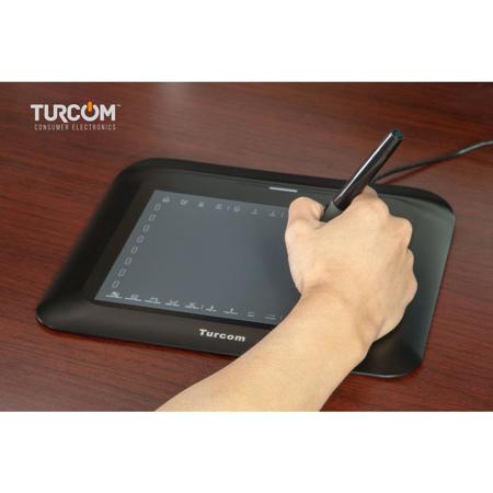Mount-It! Turcom Pigma 8x6" Graphic Tablet with Touch Pressure Sensitive Control