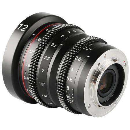 Meike 12 mm T2.2 シネマレンズ　マイクロフォーサーズ Amazon | Meike 12 mm T 2.2大口径マニュアル映画シネマレンズマイクロ