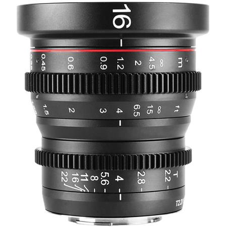 Meike 16mm T2.2 Cine Lens for Micro Four Thirds 20640001 - Adorama