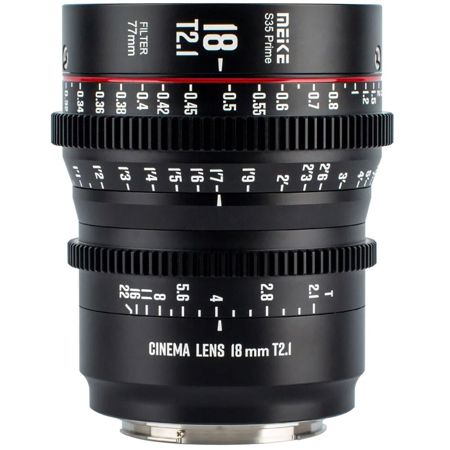 Meike 18mm T2.1 Cine Lens for PL Mount