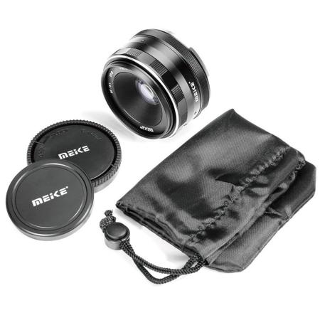 Meike 25mm f/1.8 Lens for Micro Four Thirds, Black 20770003 - Adorama