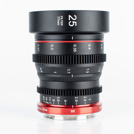 Meike 25mm T2.2 Cine Lens for Canon RF MK-2522T-RF - Adorama