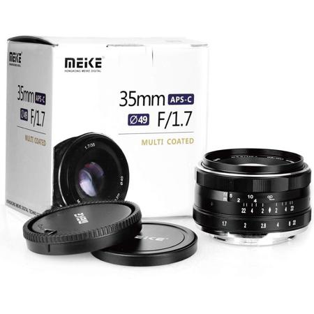 Meike 35mm f/1.7 Manual Focus lens for Canon EF-M
