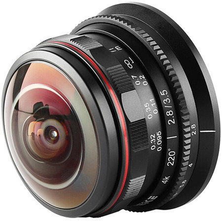 USED Meike Wide Angle Fisheye Lens for MFT-Mount Cameras
