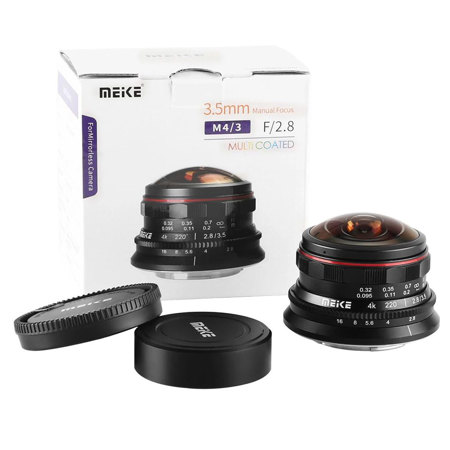 Meike MK 6,5 mm f/2.0: 2,2 gut | Fisheye-Effekt-Objektiv für Preisbewusste