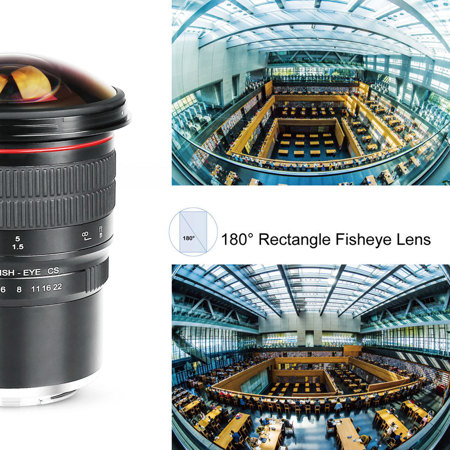 ASPHERICAL  fisheye8mm f/3.5 Nikon Fマウント Amazon.com : Rokinon FE8M-N 8mm F3.5 Fisheye Fixed Lens for